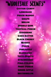 Scents/ Flavoring oils